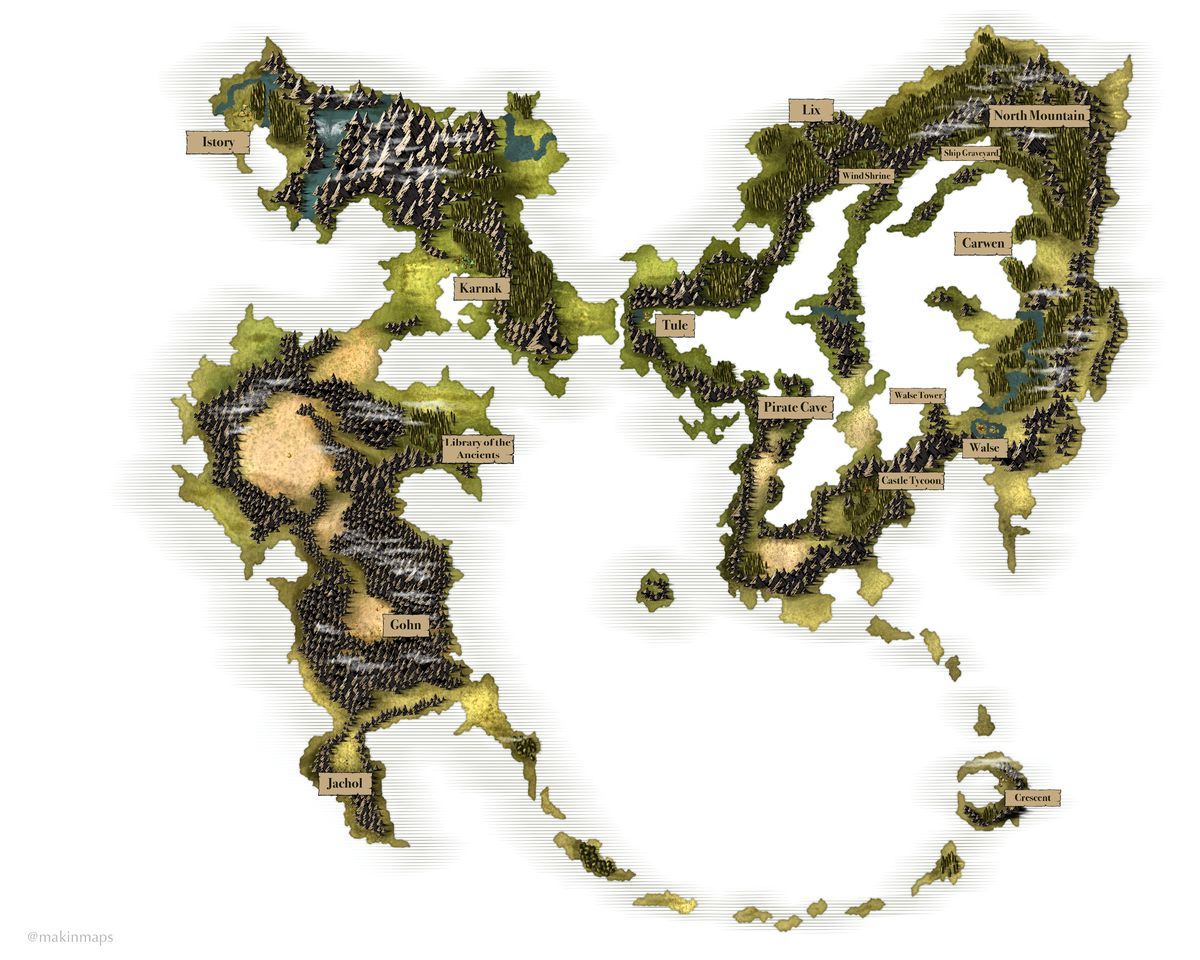 Final Fantasy V - World A